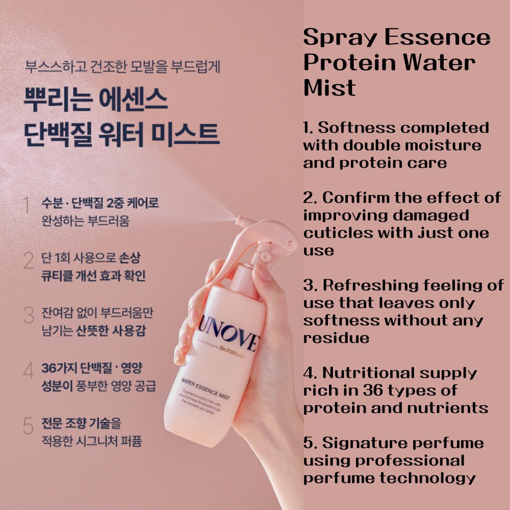 UNOVE Water Essence Mist 200ml Health & Beauty oceanbuy.ca markham toronto free ship USA asian korean skincare