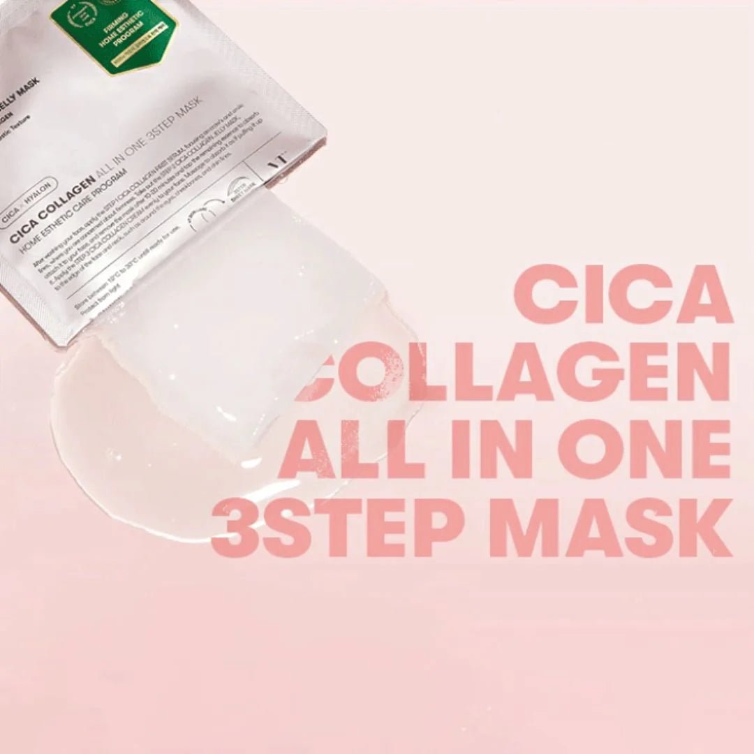 VT CICA Collagen All - in - One 3 - Step Mask 1Pcs Health & Beauty oceanbuy beauty markham toronto free ship USA asian korean skincare