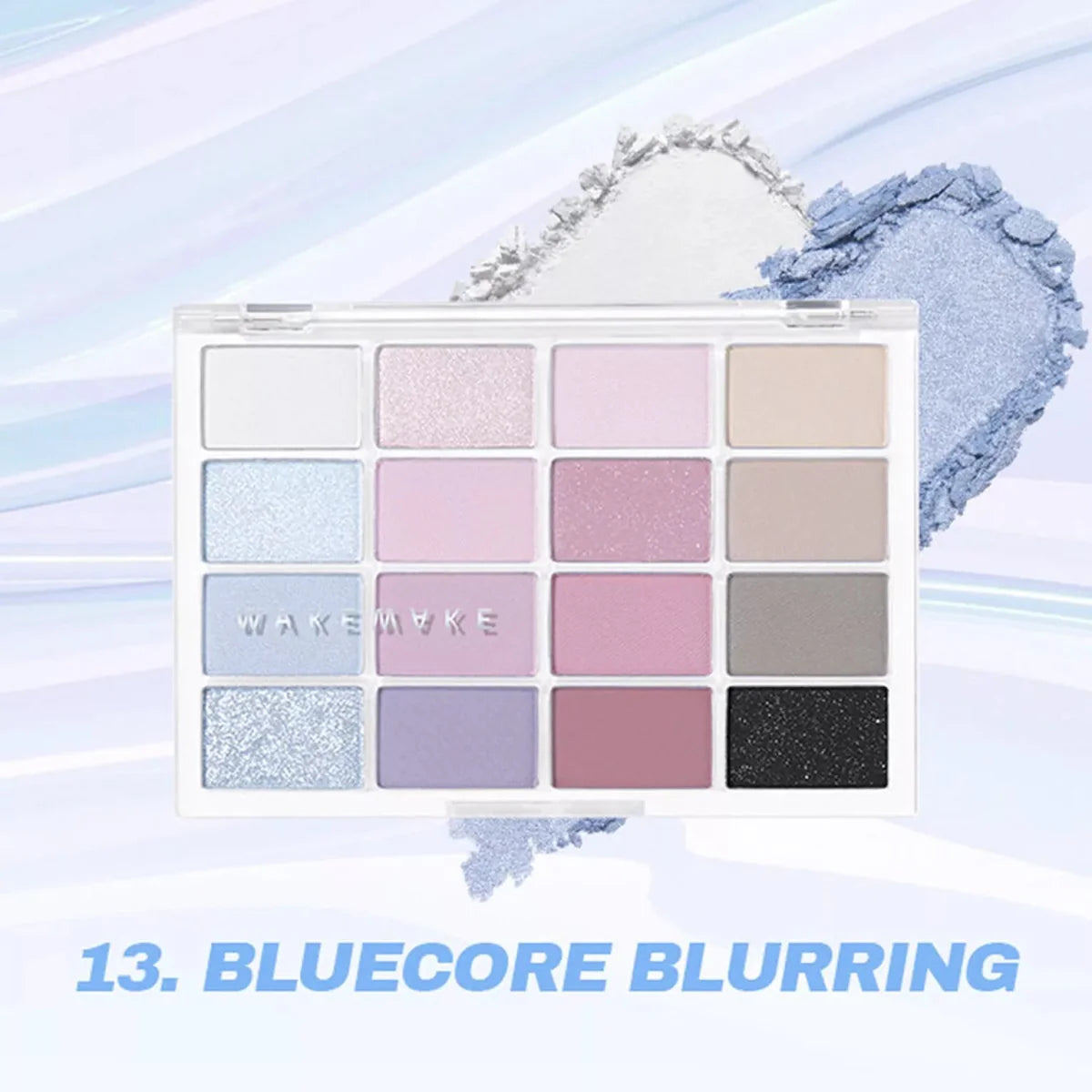 WAKEMAKE Soft Blurring Eye Palette 14g - 13 Bluecore Blurring Health & Beauty oceanbuy.ca markham toronto free ship USA asian korean skincare