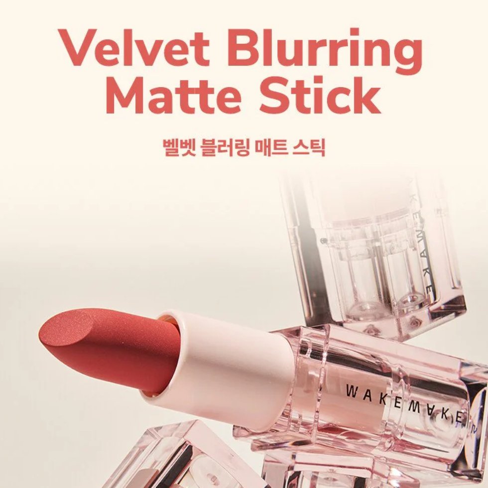 WAKEMAKE Velvet Blurring Matte Stick 3.5g - 8 Color to Choose Health & Beauty oceanbuy.ca markham toronto free ship USA asian korean skincare