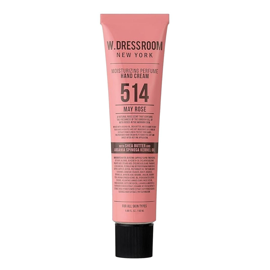 W.DRESSROOM Moisturizing Perfume Hand Cream 50ml - No.514 May Rose Health & Beauty Kbeauty markham toronto free ship USA asian korean