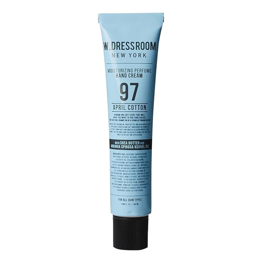 W.DRESSROOM Moisturizing Perfume Hand Cream 50ml - No.97 April Cotton Health & Beauty Kbeauty markham toronto free ship USA asian korean