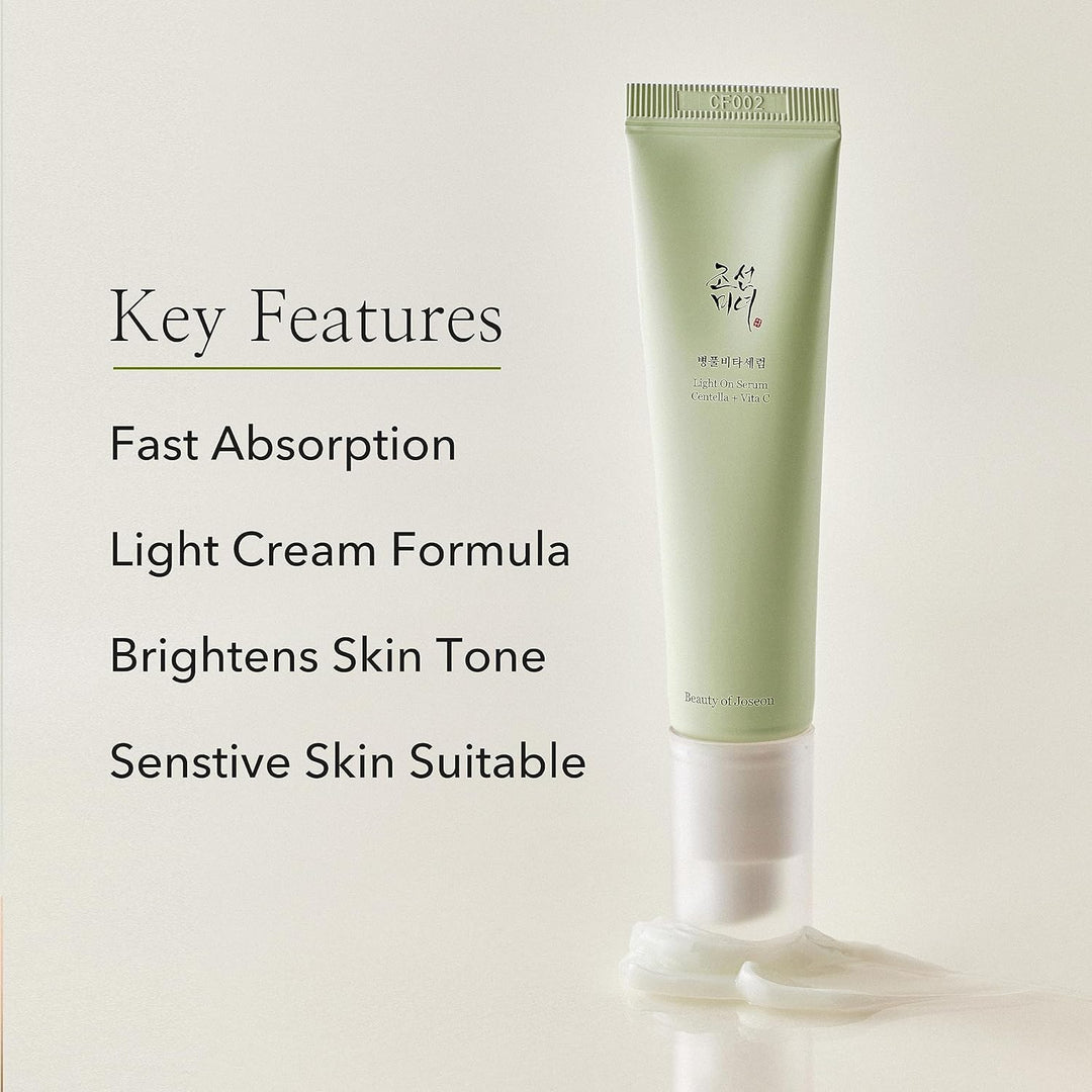 BEAUTY OF JOSEON Light On Serum Centella + Vita C 30ml Brightens and Soothes Skin Health & Beauty oceanbuy.ca markham toronto free ship USA asian korean skincare