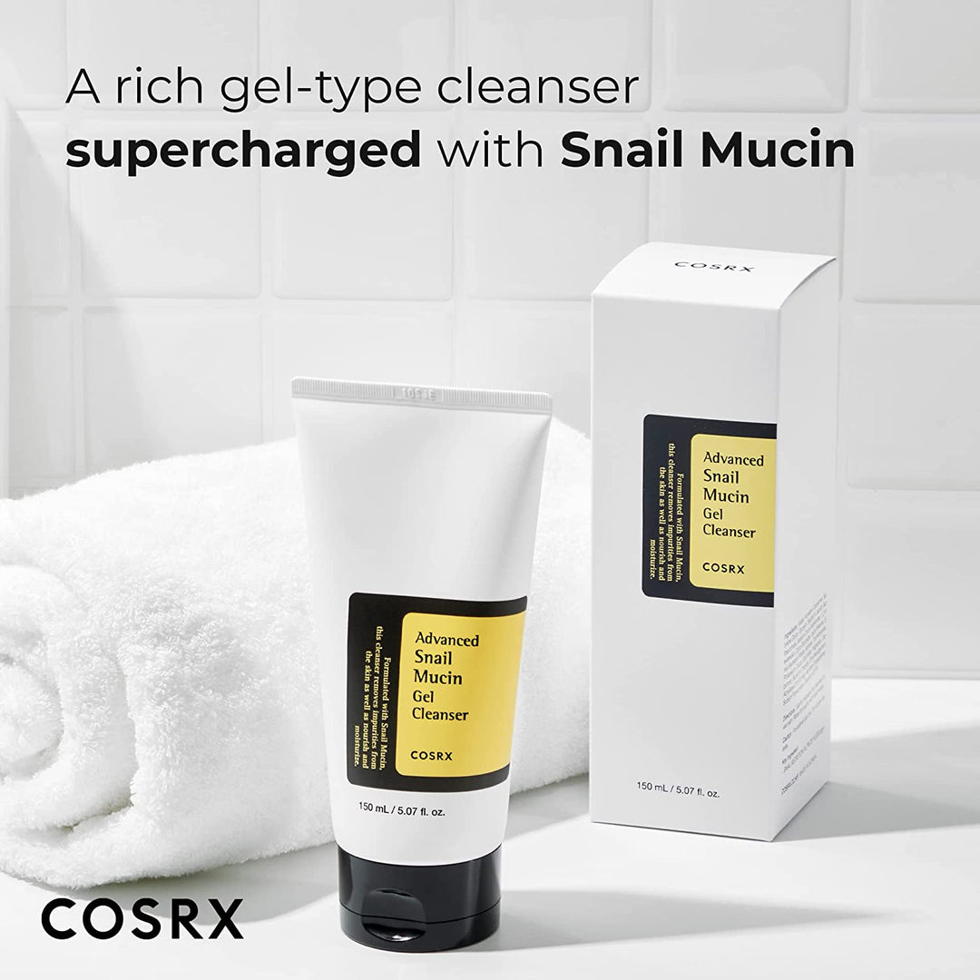 COSRX Advanced Snail Mucin Power Gel Cleanser 150ml Health & Beauty oceanbuy.ca markham toronto free ship USA asian korean skincare