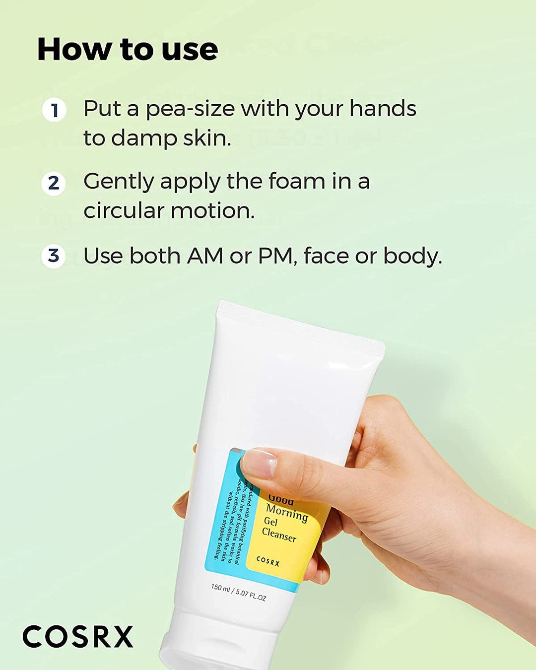 COSRX Low PH Good Morning Gel Cleanser 150ml Health & Beauty oceanbuy.ca markham toronto free ship USA asian korean skincare