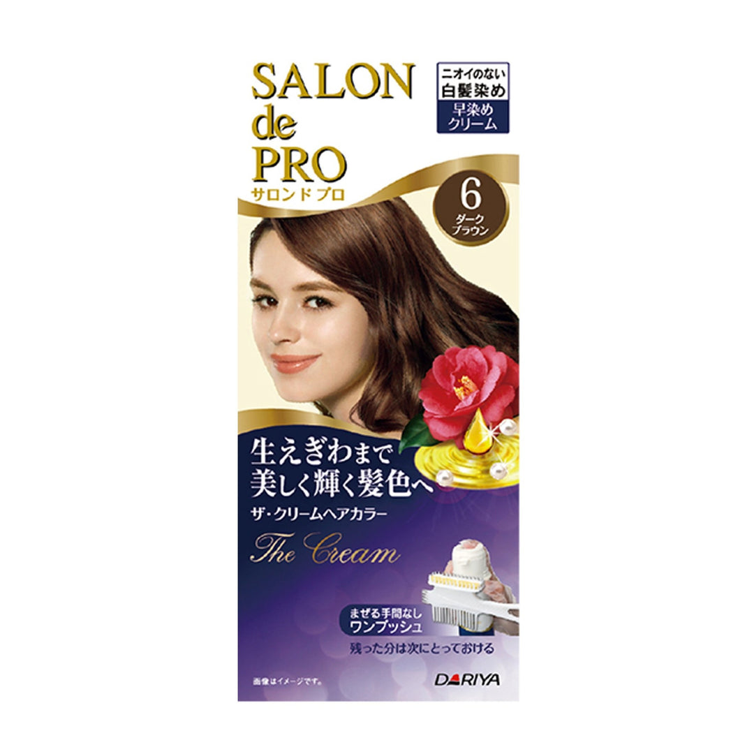 DARIYA SALON de PRO The Cream Hair Color for Gray Hair 100g - 5 Color to Choose Health & Beauty oceanbuy.ca markham toronto free ship USA asian korean skincare