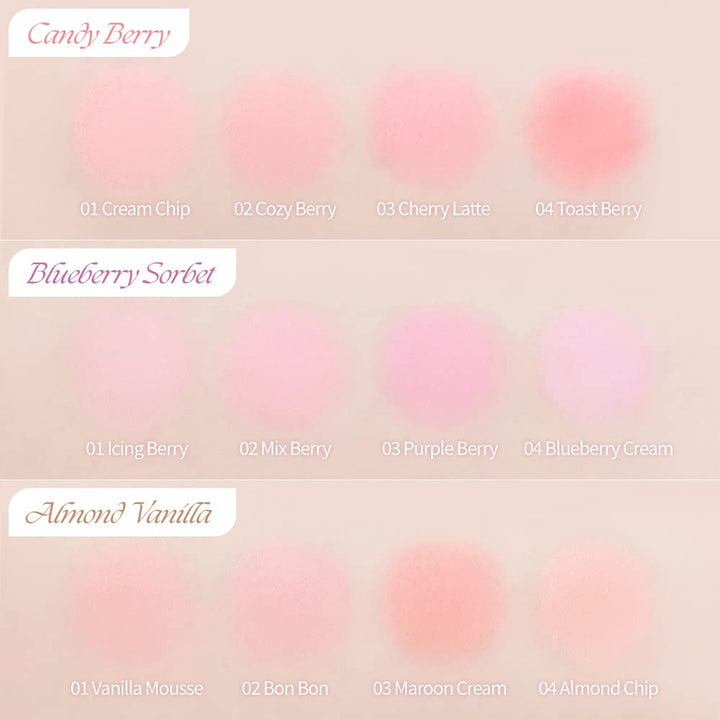 DASIQUE Blending Mood Cheek - #07 Candy Berry Health & Beauty oceanbuy.ca markham toronto free ship USA asian korean skincare