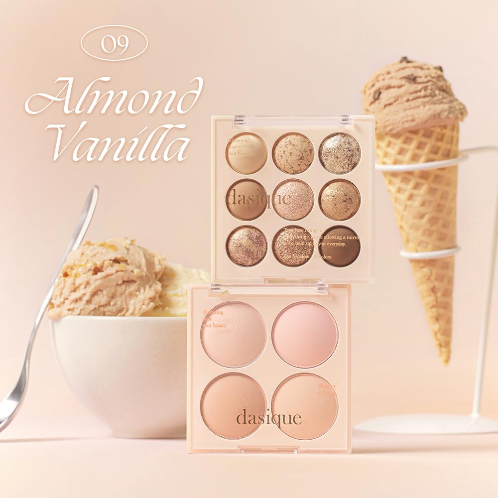 DASIQUE Blending Mood Cheek - #09 Almond Vanilla Health & Beauty oceanbuy.ca markham toronto free ship USA asian korean skincare