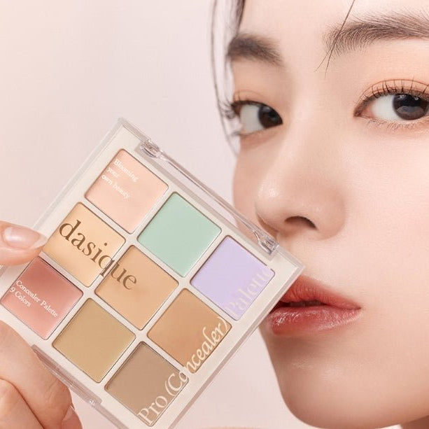 DASIQUE Pro Concealer Palette 01 Cover 9g Health & Beauty oceanbuy.ca markham toronto free ship USA asian korean skincare