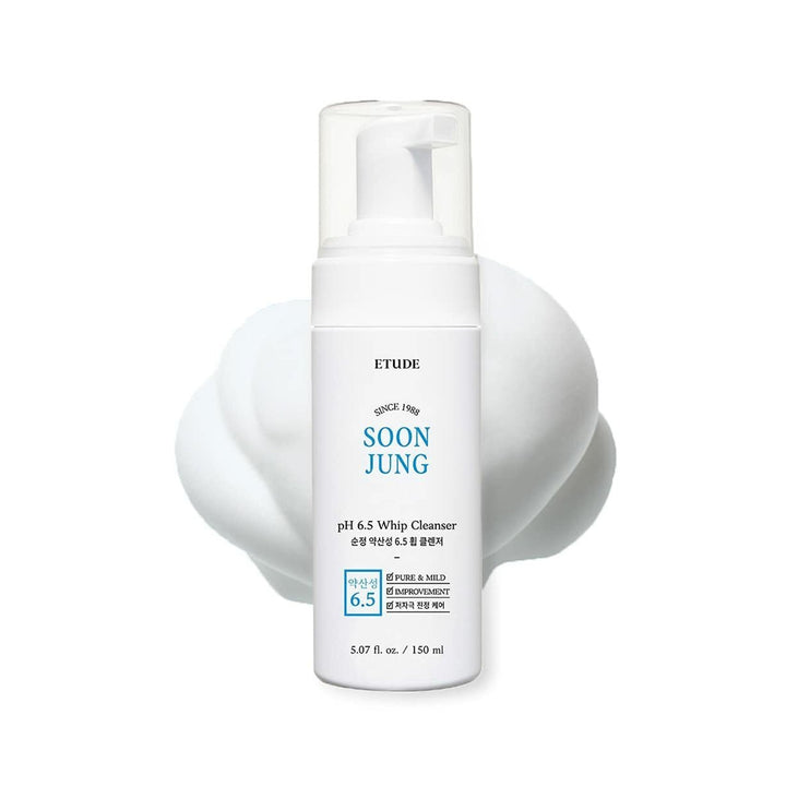 ETUDE HOUSE Soon Jung pH 6.5 Whip Cleanser 150ml Health & Beauty oceanbuy.ca markham toronto free ship USA asian korean skincare