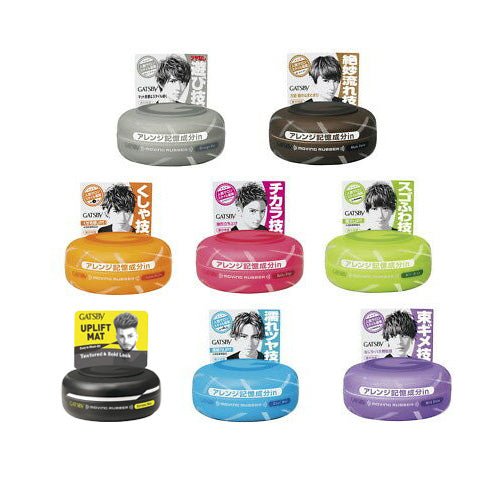 Gatsby Moving Rubber Hair Styling Wax 80g - 8 Types to choose oceanbuy.ca markham toronto free ship USA asian korean skincare