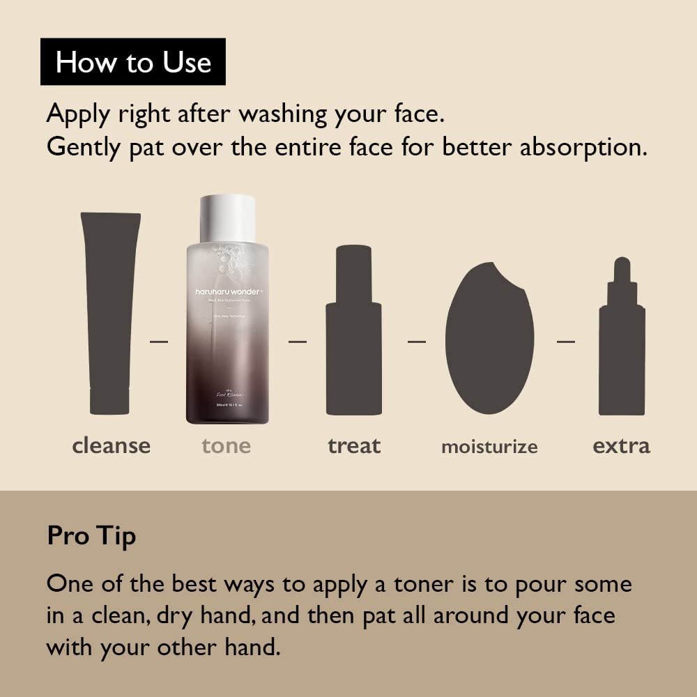 HARUHARU WONDER Black Rice Hyaluronic Toner 150ml Health & Beauty oceanbuy.ca markham toronto free ship USA asian korean skincare