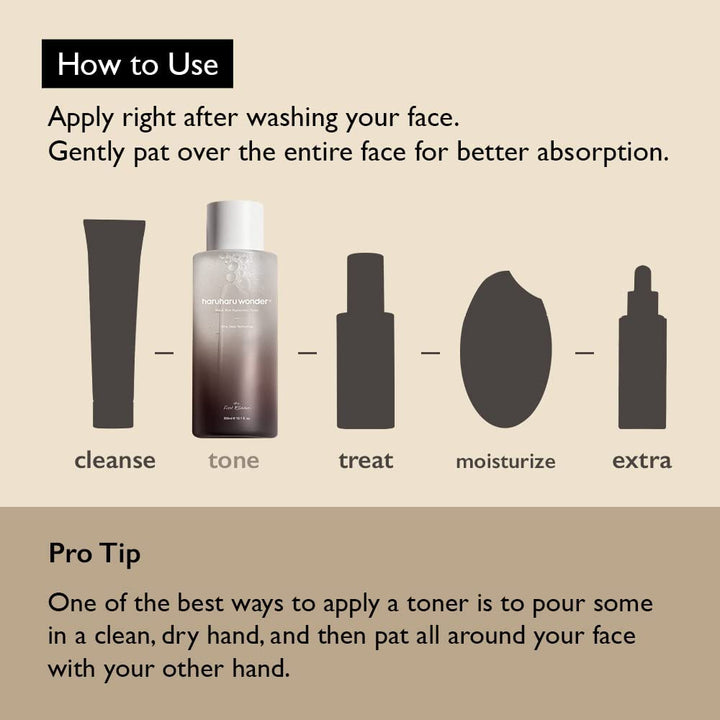 HARUHARU WONDER Black Rice Hyaluronic Toner 150ml Health & Beauty oceanbuy.ca markham toronto free ship USA asian korean skincare