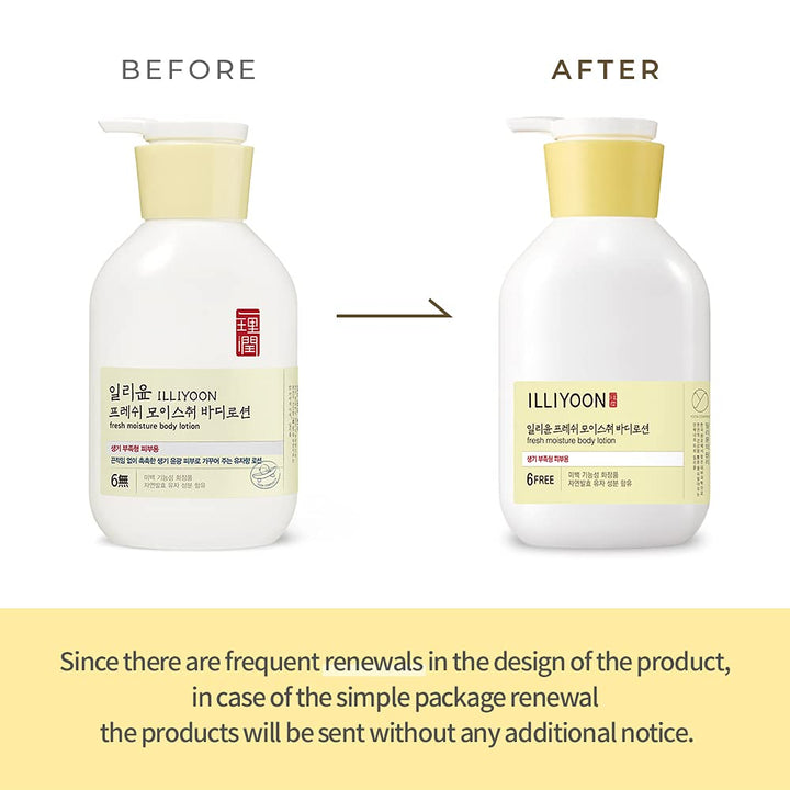 ILLIYOON Fresh Moisture Body Lotion 350ml Health & Beauty oceanbuy.ca markham toronto free ship USA asian korean skincare