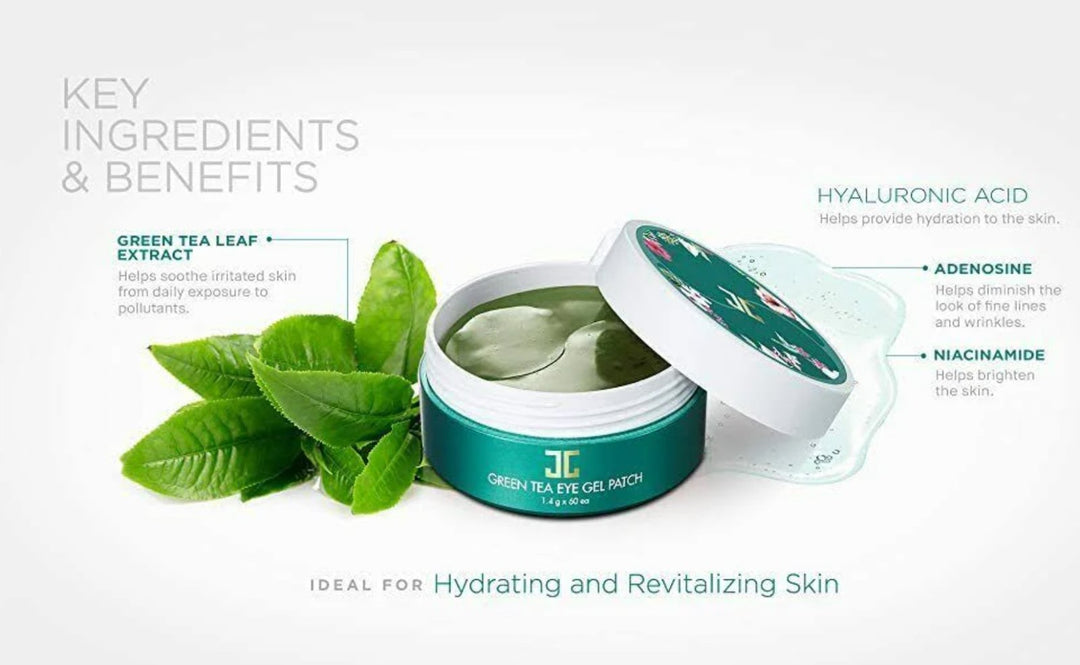 JAYJUN Green Tea Eye Gel Patch 1.4g*60Pcs Health & Beauty oceanbuy.ca markham toronto free ship USA asian korean skincare