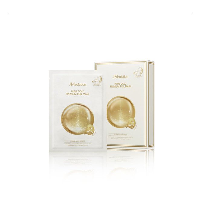 JM SOLUTION Prime Gold Premium Foil Mask Pack 35ml*10Pcs Health & Beauty oceanbuy.ca markham toronto free ship USA asian korean skincare