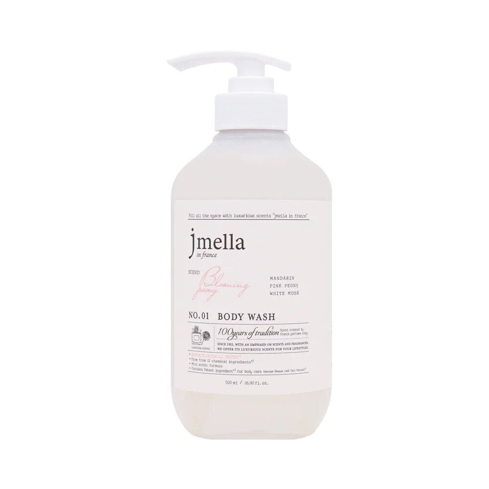 JMELLA In France 01 Blooming Peony Body Wash - 500ml oceanbuy.ca markham toronto free ship USA asian korean skincare