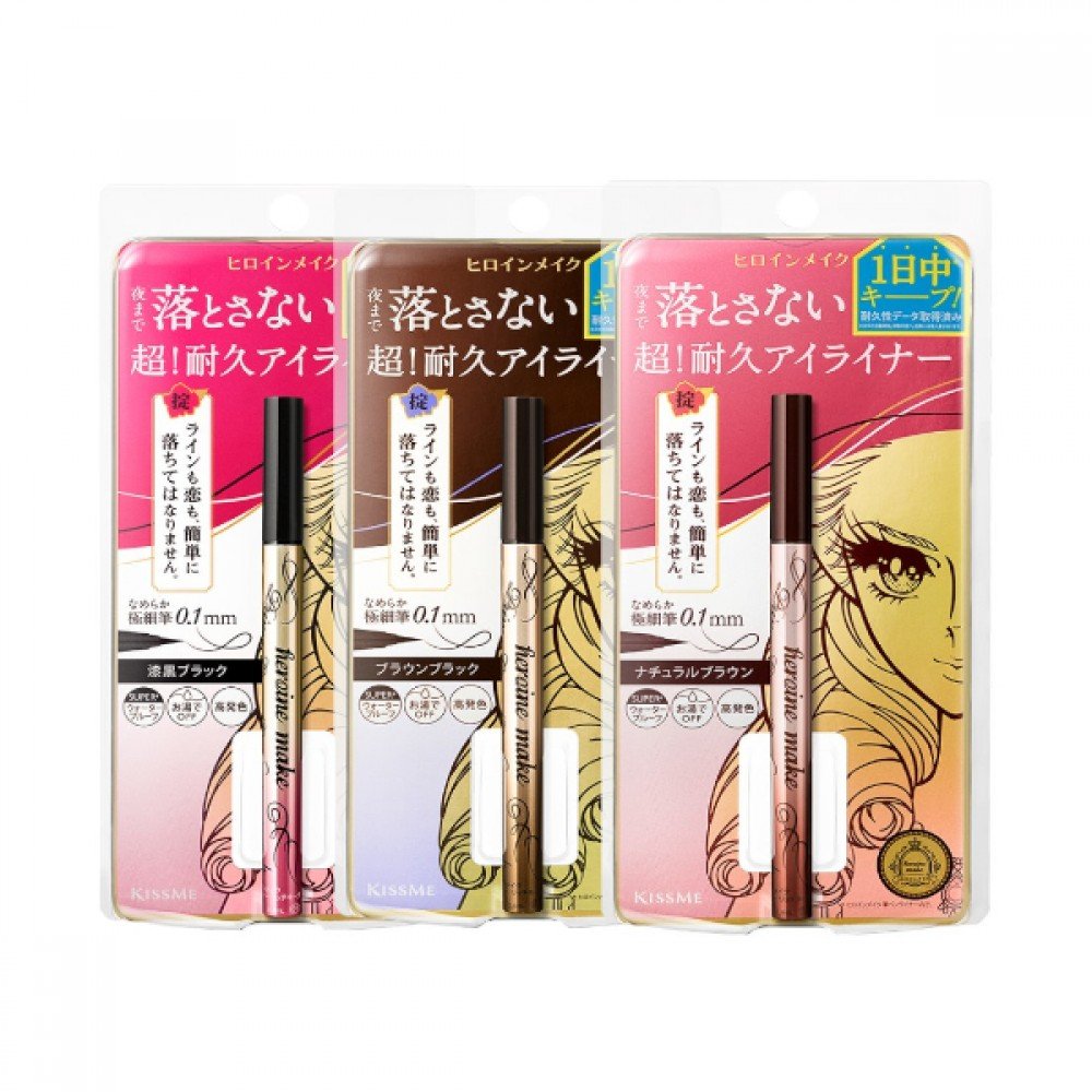 KISS ME New Edition Heroine Make Prime Liquid Eyeliner Rich Keep - 3 Types to choose oceanbuy.ca markham toronto free ship USA asian korean skincare
