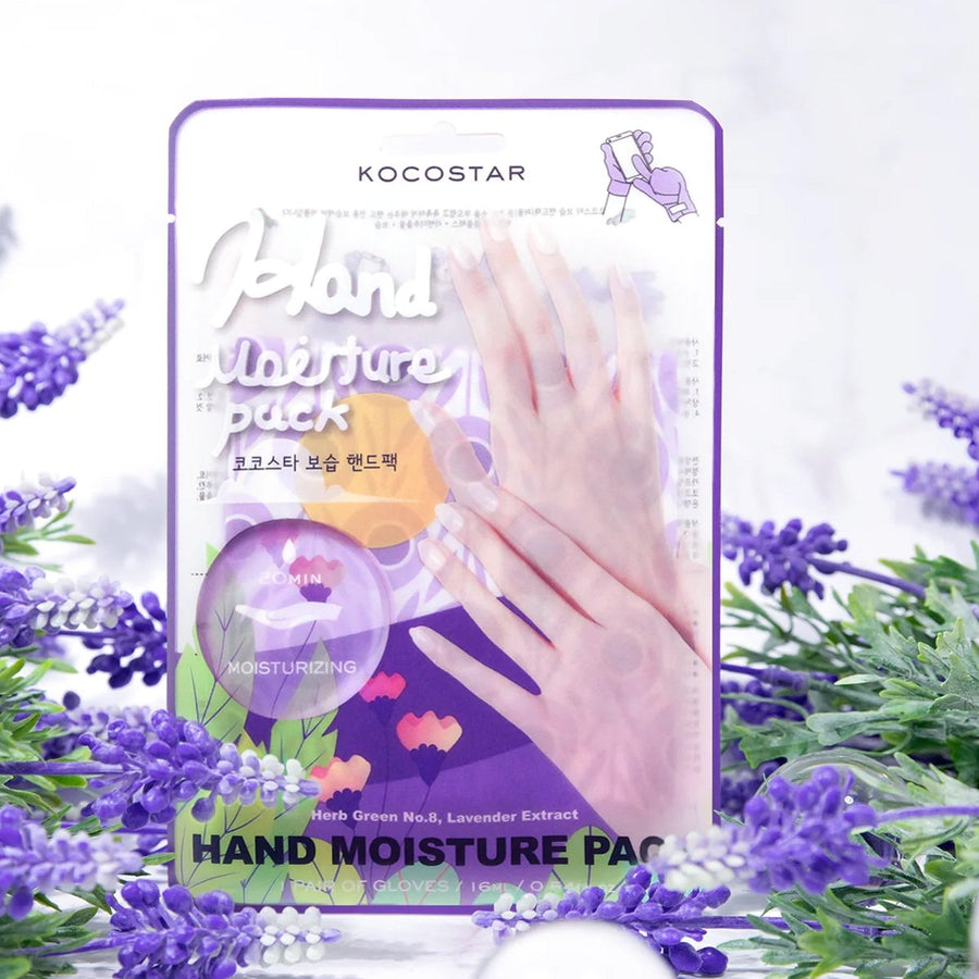 KOCOSTAR Hand Moisture Pack 1 Pair - Purple Health & Beauty oceanbuy.ca markham toronto free ship USA asian korean skincare