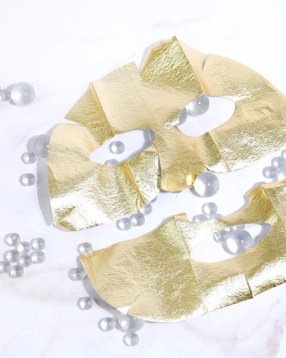 KOCOSTAR Premium Gold Foil Triple Layer Mask 1Pcs Health & Beauty oceanbuy.ca markham toronto free ship USA asian korean skincare