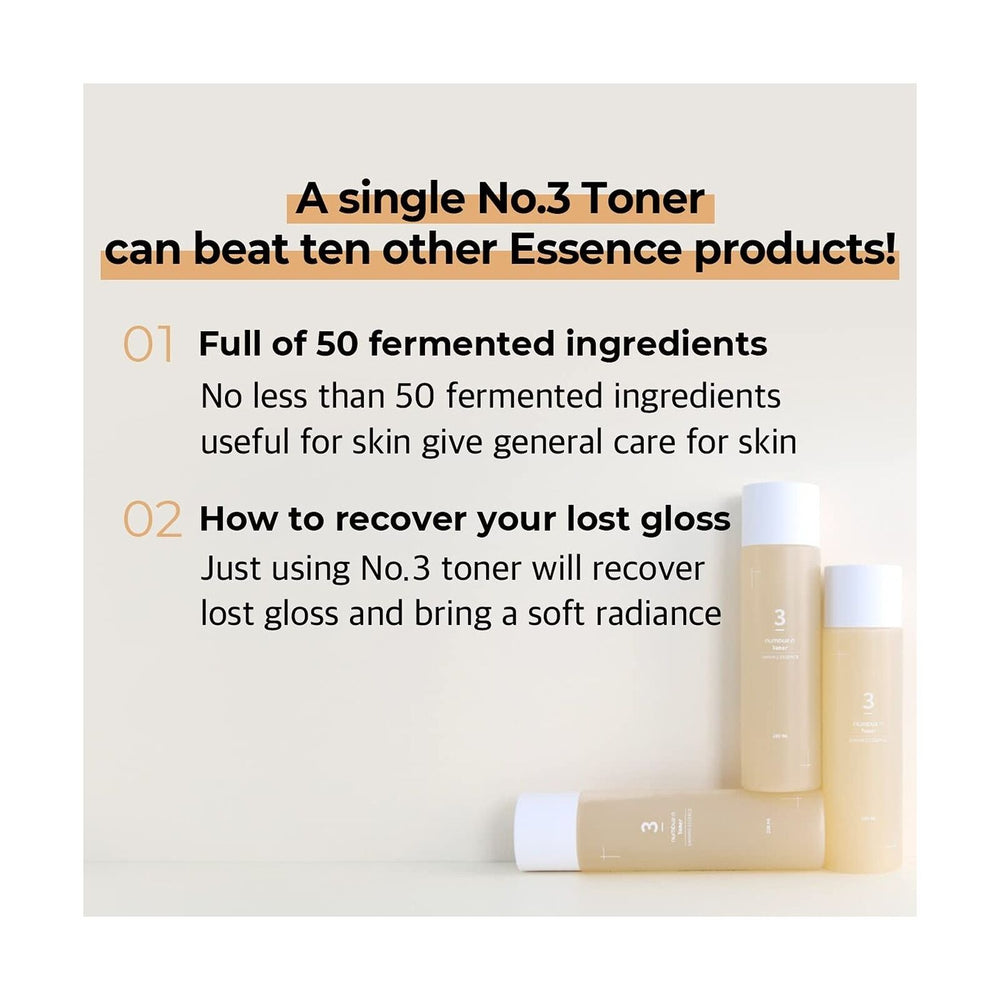 NUMBUZIN No. 3 Super Glowing Essence Toner 200ml Health & Beauty oceanbuy.ca markham toronto free ship USA asian korean skincare