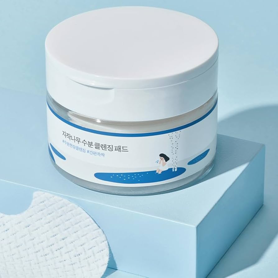 ROUND LAB Birch Juice Moisturizing Cleansing Pad 80 Pads Health & Beauty oceanbuy.ca markham toronto free ship USA asian korean skincare