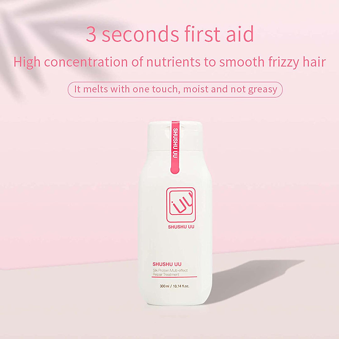 SHUSHU UU Goat Milk Silk Protein Multi - Effect Hair Repair Treatment 300ml Hair Care oceanbuy.ca markham toronto free ship USA asian korean skincare