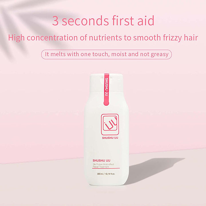 SHUSHU UU Goat Milk Silk Protein Multi - Effect Hair Repair Treatment 300ml Hair Care oceanbuy.ca markham toronto free ship USA asian korean skincare
