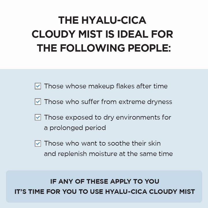 SKIN1004 Hyalu - CICA Cloudy Mist 120ml Health & Beauty oceanbuy.ca markham toronto free ship USA asian korean skincare