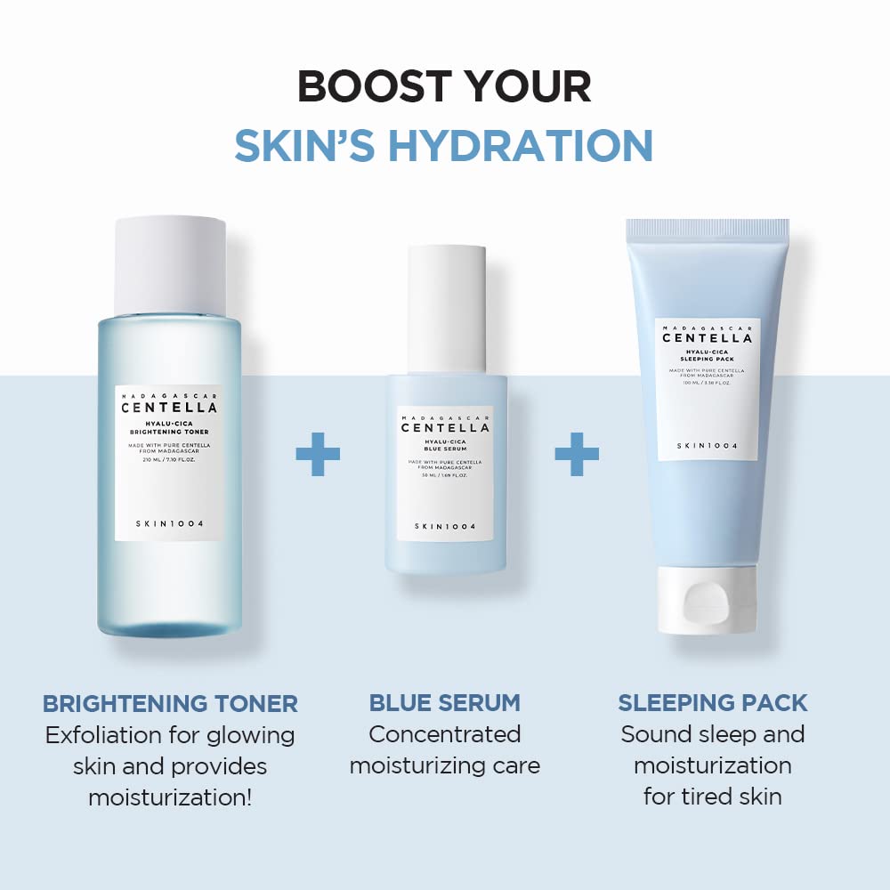 SKIN1004 Madagascar Centella Hyalu - Cica Blue Serum 50ml Health & Beauty oceanbuy.ca markham toronto free ship USA asian korean skincare