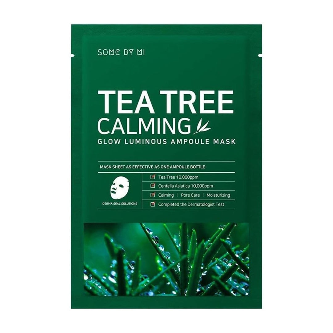 SOME BY MI Tea Tree Calming Glow Luminous Ampoule Mask 1Pcs Health & Beauty oceanbuy.ca markham toronto free ship USA asian korean skincare