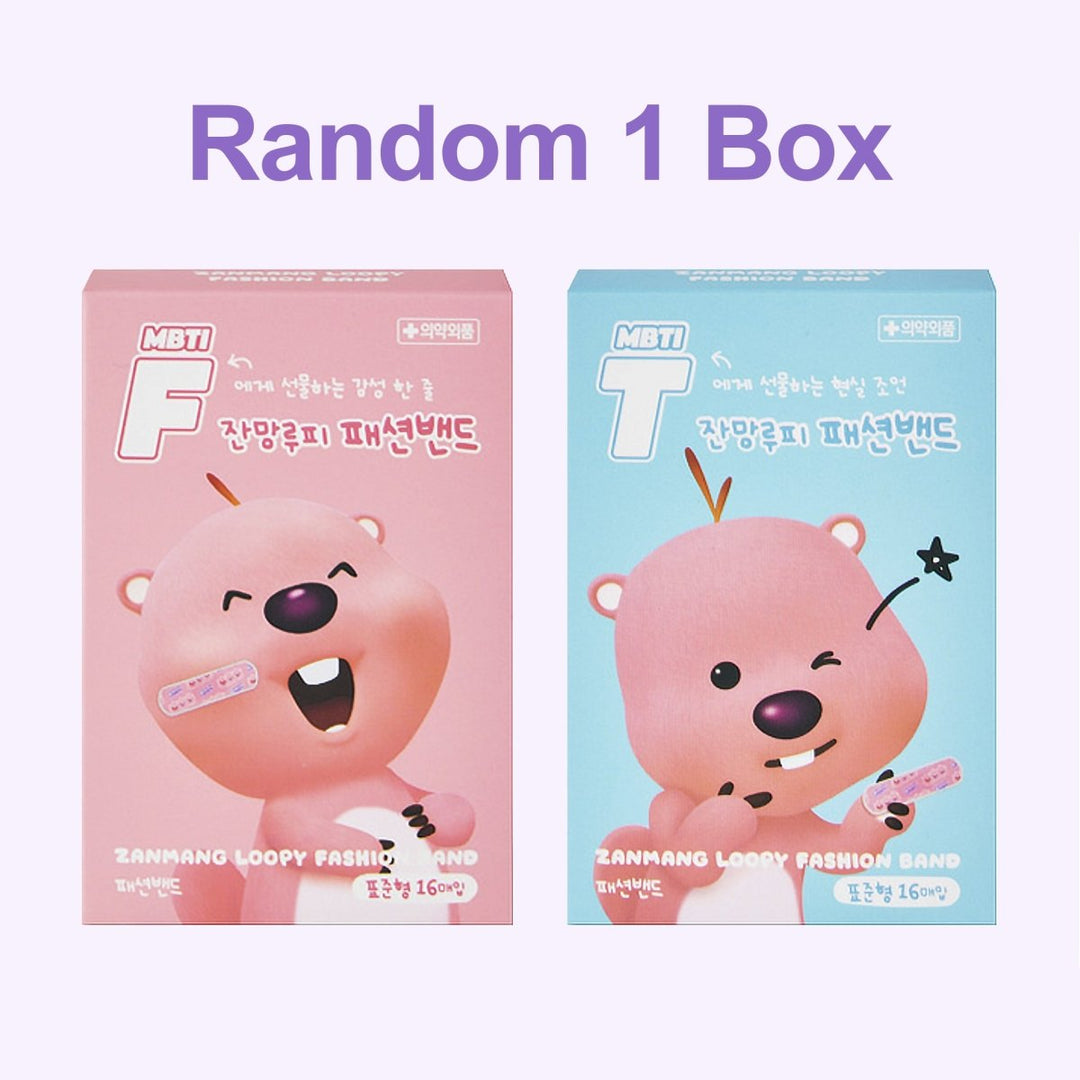 ZANMANG LOOPY x MBTI Fashion Band 1 Box*16Pcs - Standard (Random Box) Health & Beauty oceanbuy.ca markham toronto free ship USA asian korean skincare